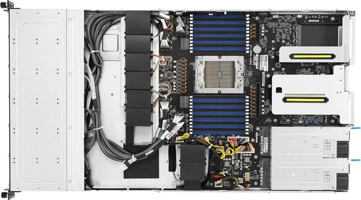 Image du produit ASUS Server RS501A-E12-RS12U/1G/1.6kW/12NVMe/OCP/GPU (AMD Epyc 9004 series, Serveur en rack)