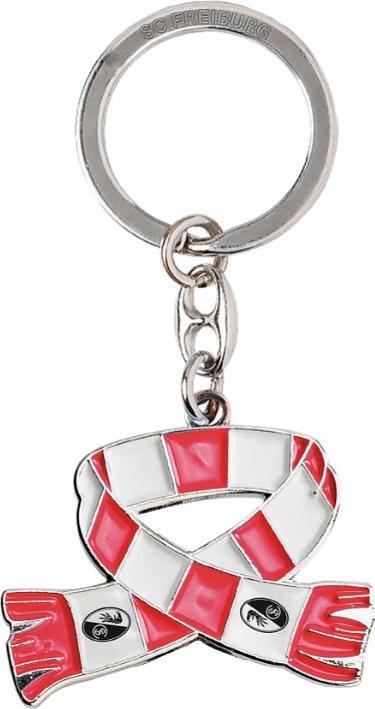 Actual product image Trade Con SC Freiburg Schlüsselanhänger "Schal rot-weiss"