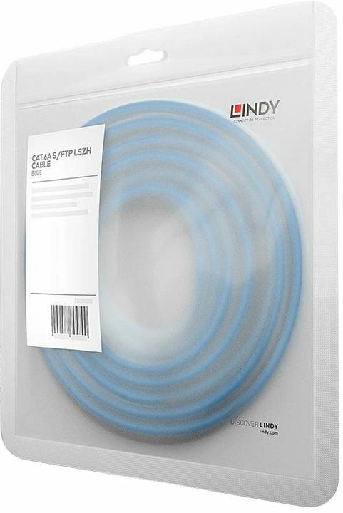 Immagine prodotto Lindy Cavo di rete (LSOH, PiMF, S/FTP, CAT6a, 1 m)