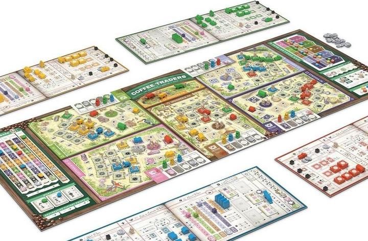 Produktbild Skellig Games Coffee Traders - Brettspiel (Deutsch)