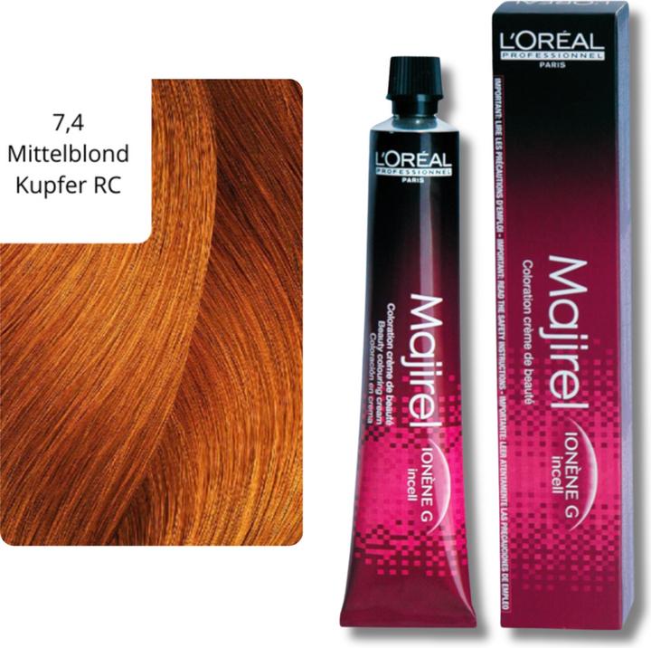 Actual product image L'Oréal Professionnel Majirel (7.4 medium blonde copper)