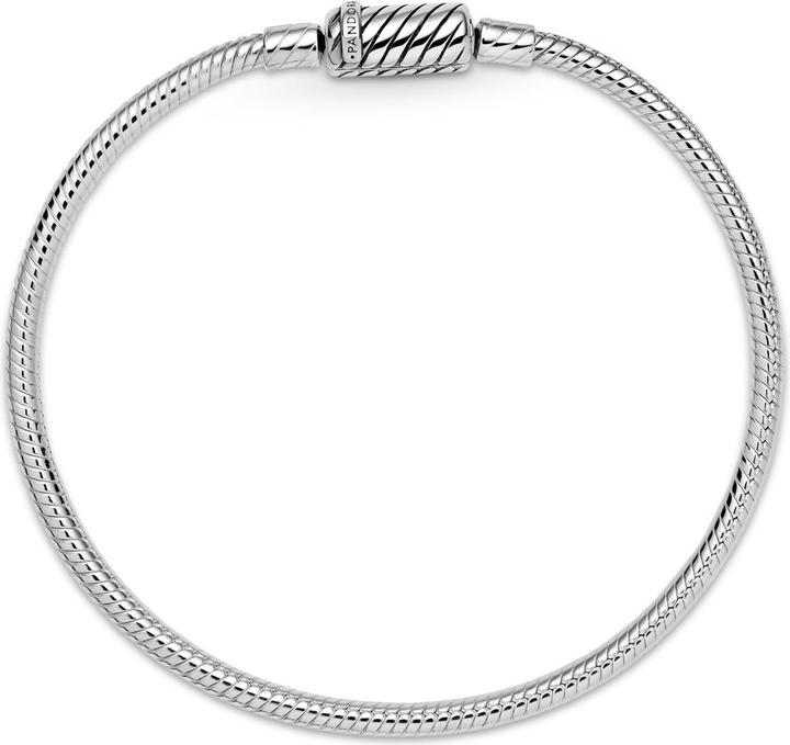 Immagine prodotto Pandora Bracciale a maglie di serpente con chiusura magnetica Moments (18 cm, Argento 925)
