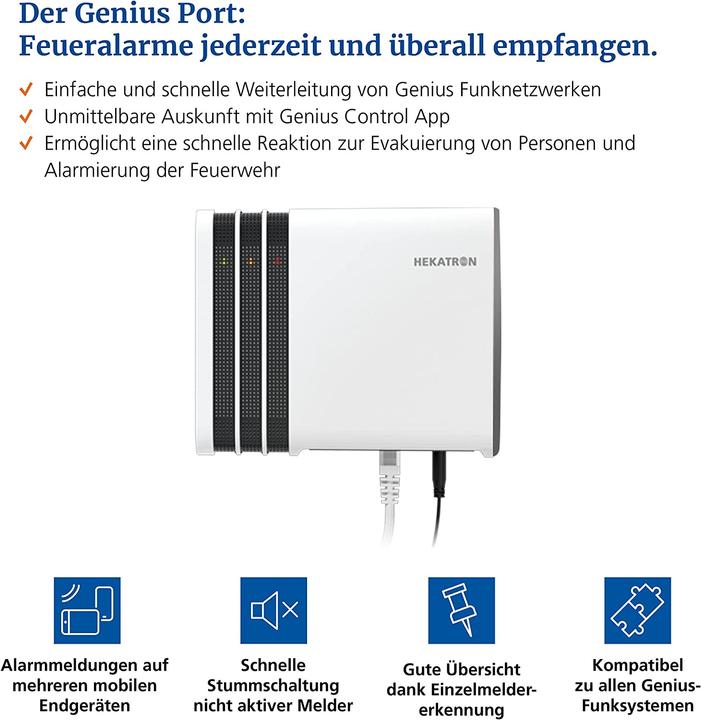 Actual product image Hekatron Genius Port Funkerweiterung