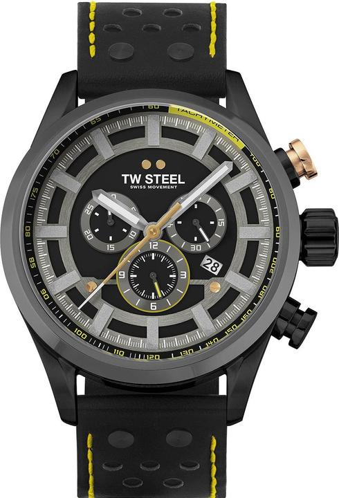Productafbeelding TW-Steel SVS207 Fast Lane Chronograaf Limited Edition Herenhorloge 48mm 10ATM (Chronograaf)