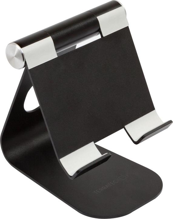 Image du produit Terratec iTab M Support pour smartphone et tablette en aluminium noir