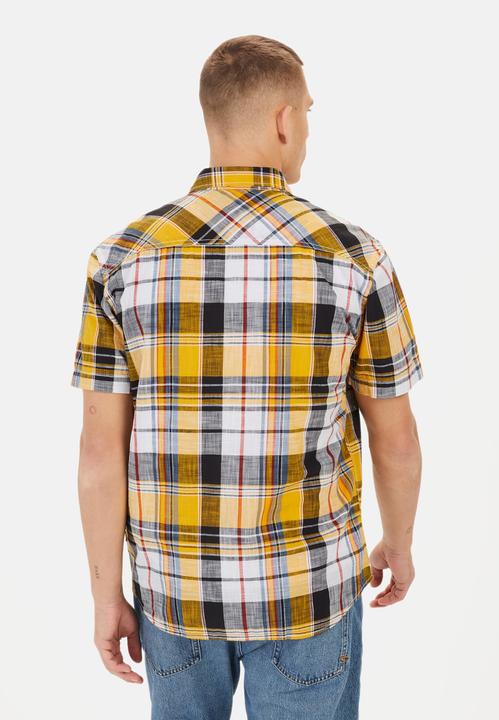 Image du produit Camel Active Kariertes Kurzarmhemd mit Brusttasche (XL)
