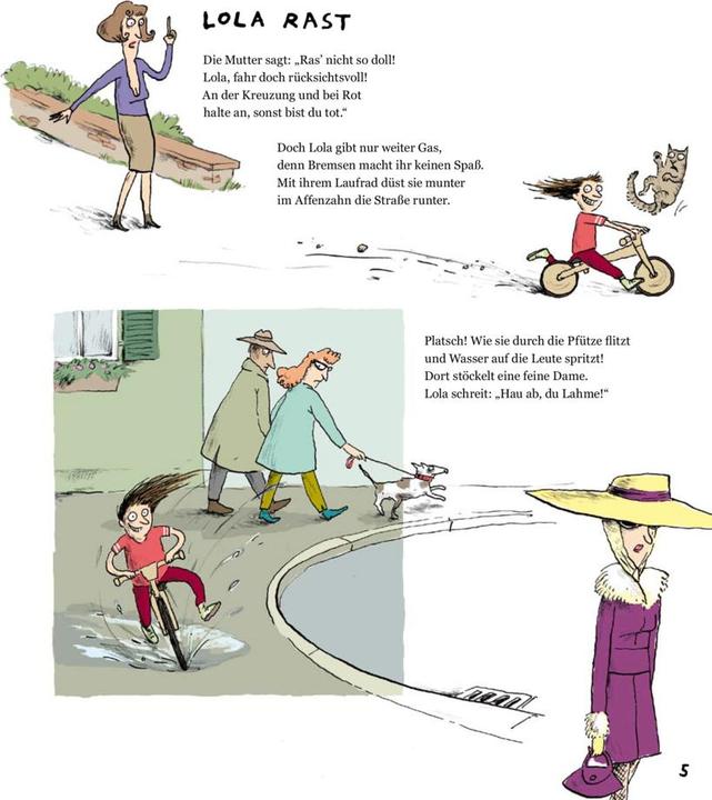 Produktbild Lola rast und andere schreckliche Geschichten (Deutsch, Wilfried von Bredow, 2015)