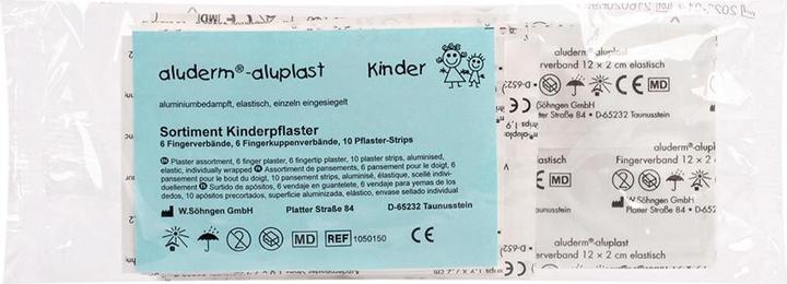 Produktbild Söhngen aluderm aluplast Kinderpflaster elastisch, 22 Stk., einzeln (22 x)