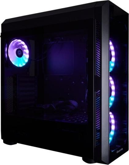 Actual product image Chieftec Scorpion III (black, tempered glass) (Mini-ITX, mATX)
