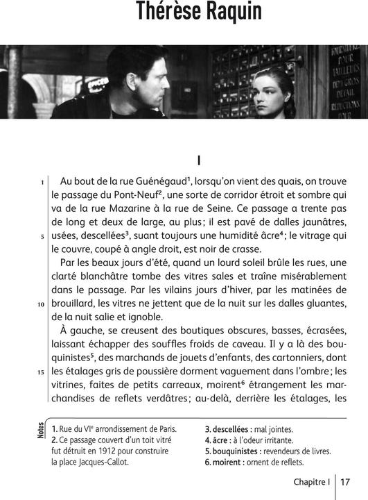 Produktbild Thérèse Raquin (Französisch, Émile Zola, Laurence Teper, 2024)