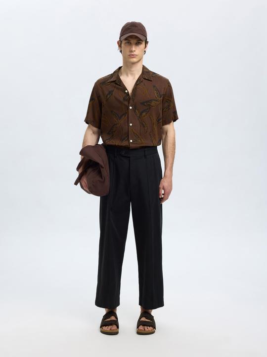 Produktbild Selected Homme Print Kurzarmhemd (M)