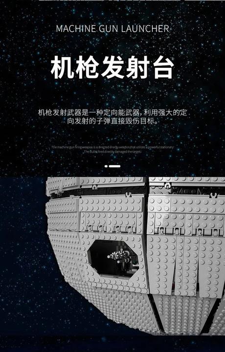 Actual product image Mould King Death Star