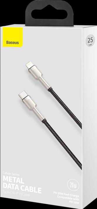 Actual product image Baseus USB C – Lightning (0.25 m, USB 3.0, 20 W)