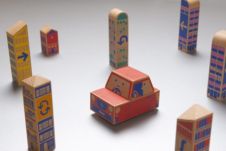 Actual product image Sunred Educational toy Cody Block