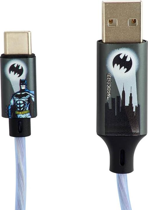 Produktbild INNE Batman Kabel Light-Up USB-C Batlogo (1.20 m)