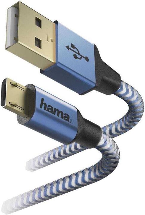 Image du produit Hama USB A – Micro USB (1.50 m, USB 2.0)