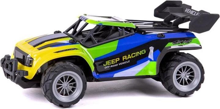 Actual product image Hama Jeep Racing - R/C 1:20 2.4G 3.7V Li-ion - Blue/yellow