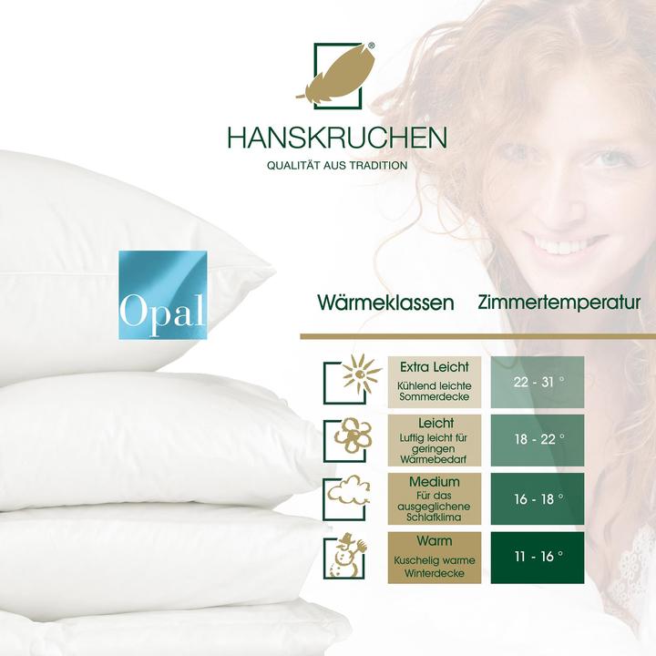 Actual product image Hanskruchen Opal (360 g, 200 x 200 cm)