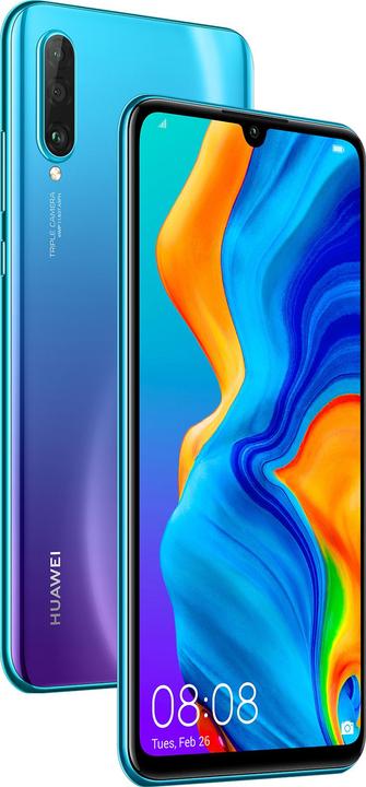 Immagine prodotto Huawei P30 Lite (6GB) Nuova Edizione (256 GB, Blu pavone, 6.15", Doppia SIM Ibrida, 48 Mpx, 4G)