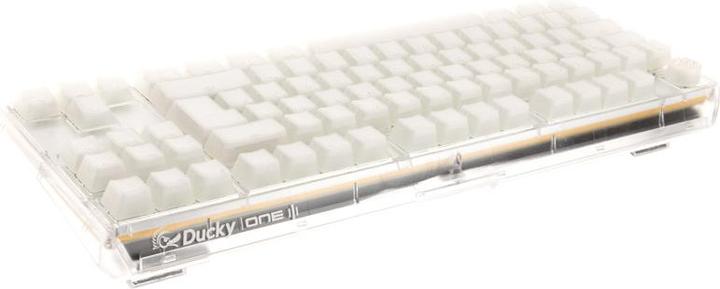 Image du produit Ducky One 3 Aura White TKL Clavier de jeu, RGB LED - MX-Red (DE, Filaire)