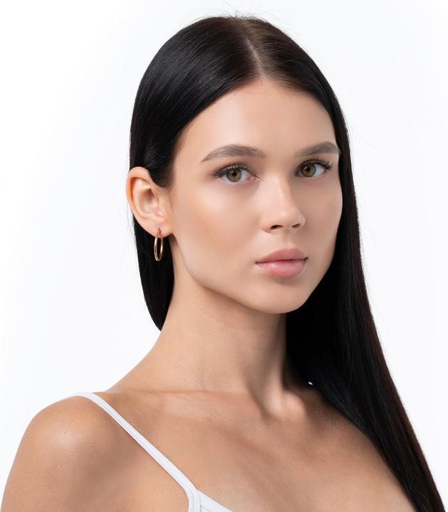 Actual product image Sensora Jewelry Orlando Hoops earrings (Stainless steel)