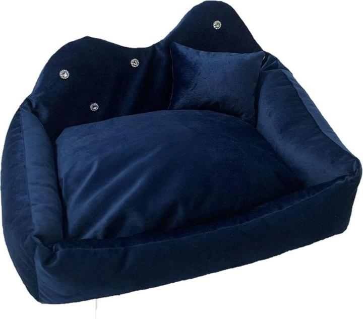 Image du produit Go Gift Lit de prince en bleu marine XXL 70 x 55 x 12 cm (Chat, Chien)