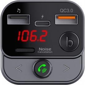 Image du produit Technaxx Bluetooth 5.3 FM-Transmitter für das Auto mit USB-C-&USB-A-Laden, Deep Bass Boost, Freispre
