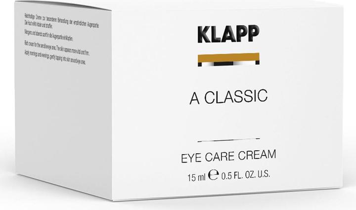 Image du produit Klapp Crème de soin pour les yeux A CLASSIC 15 ml (15 ml)