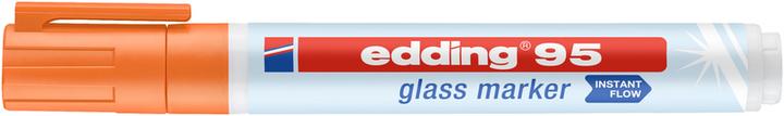 Produktbild Edding Glassboardmarker-Set (Pink, Schwarz, Orange, Hellblau, 3 mm, 4 x)