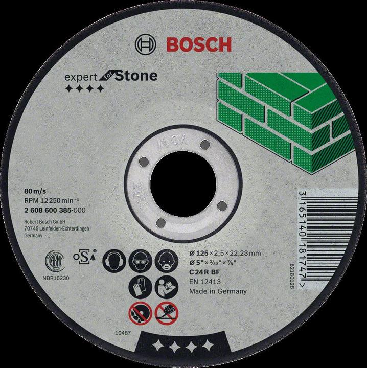 Produktbild Bosch Professional Zubehör Trennscheibe gekröpft Expert for Stone C 24 R BF, 230 mm, 3,0 mm