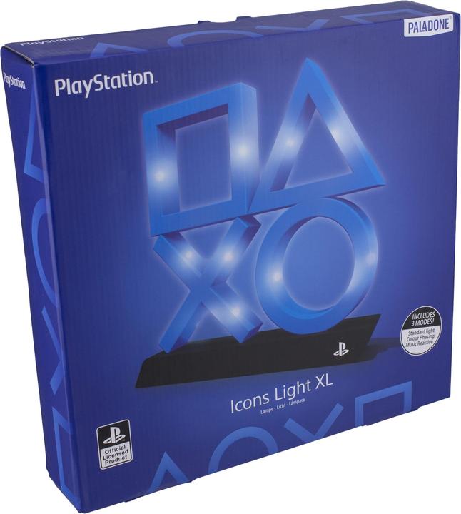 Actual product image Paladone Products PlayStation Icons XL Lamp (Blue) (PS5)