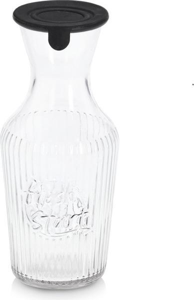 Produktbild Zeller Present Glaskaraffe mit Silikondeckel 1.2 l ø 11x25.5 cm (1.20 l)