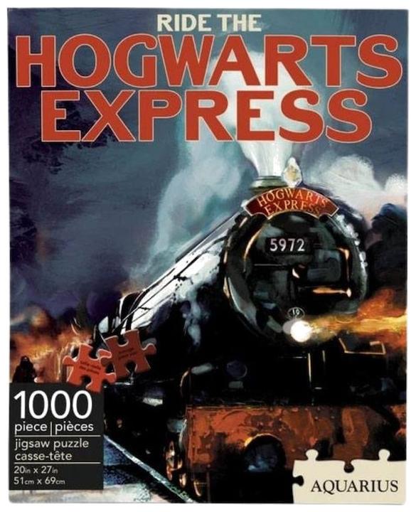 Actual product image Aquarius Harry Potter puzzle Poudlard Express (1000 pièces) (1000 pieces)