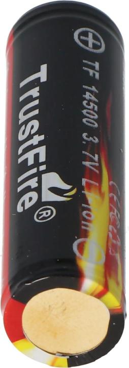 Actual product image Trustfire Akku 14500 geschützte Li-Ion-Zelle (Flame) (1 pcs., 14500, 900 mAh)