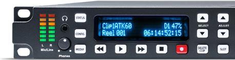 Image du produit AJA Ki Pro Rack - Enregistreur professionnel SSD (Enregistreur vidéo en réseau (NVR))