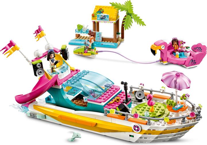 Actual product image LEGO Friends party boat from Heartlake City (41433, LEGO Friends)