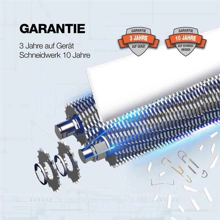 Produktbild Peach Aktenvernichter High Performance inkl. Service Kit (Partikelschnitt)