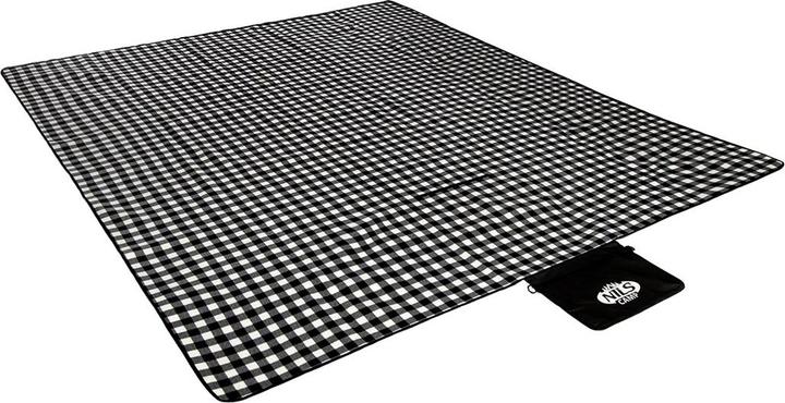 Productafbeelding Nils CAMP picknickkleed NC2310 zwart-wit 300 x 200 cm