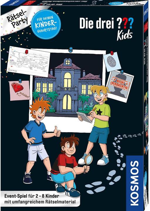 Kosmos Rätsel-Party: Die drei??? Kids - Jagd nach dem Rubin (Deutsch)