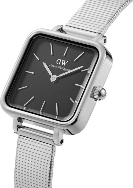 Immagine prodotto Daniel Wellington Quadro Studio Argento Nero (Orologio da polso analogico, 22 mm)