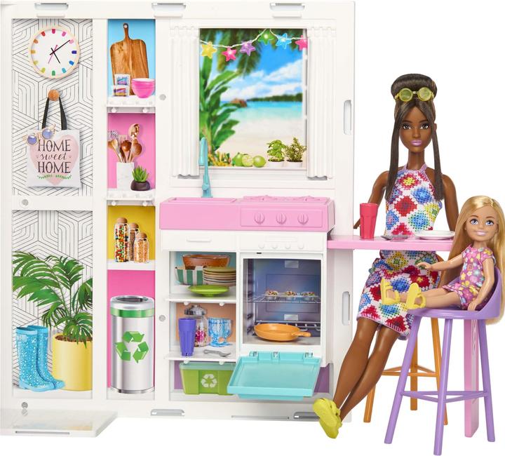 Actual product image Barbie Holiday home playset