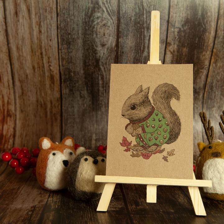 Image du produit Natura Punto Chevalet en bois pour la table, en bois, 14 x 25 cm