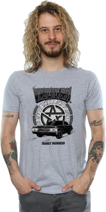 Immagine prodotto Supernatural Winchester Bros Maglietta Uomo (L)