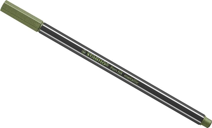 Image du produit STABILO Stylo feutre métallique Pen 68 Premium (Vert clair, 1 x)
