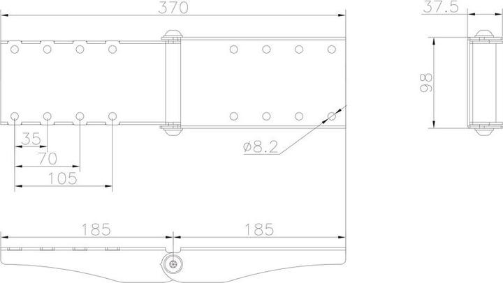 Image du produit Multibrackets M Pro Series - Articulateur de rail d'écran incurvé