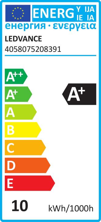 Label énergétique Ledvance Smart+ (E27, 9 W, 800 lm, 1 x, F)