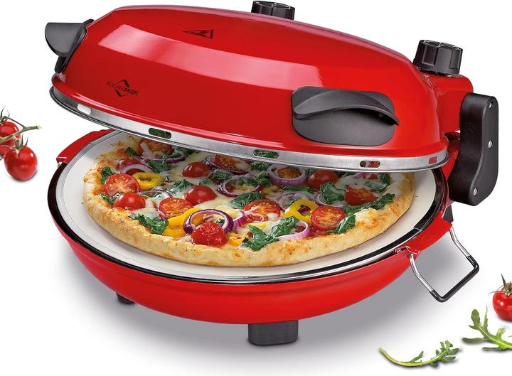 Actual product image Küchenprofi Pizza Maker Napoli in Red