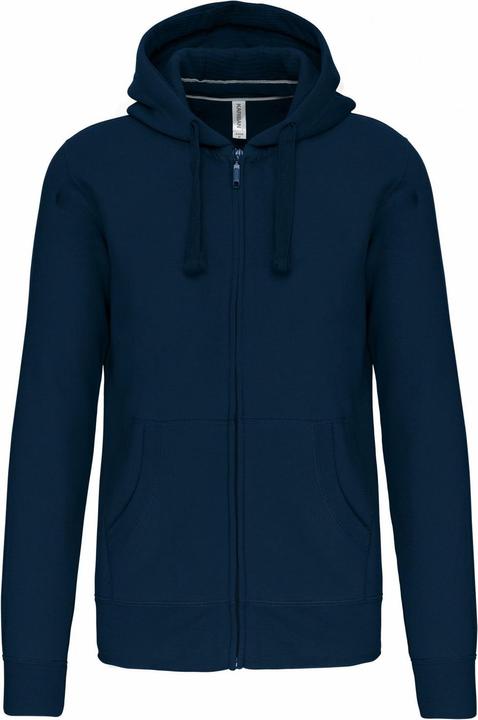 Kariban Hoodie mit durchgehendem Reissverschluss (L)
