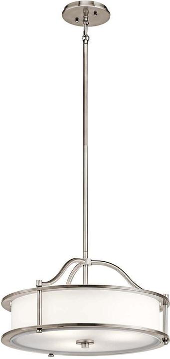 Image du produit Elstead Lighting Emory Lampe à suspendre E27 triple 26cm étain classique (E27)