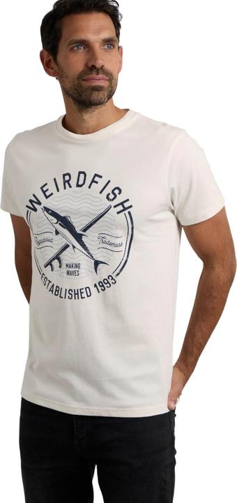 Immagine prodotto Weird Fish Hudson Maglietta Stampato Con marchio Uomo (L)